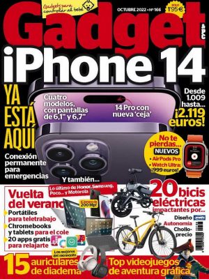 Revista Gadget nº 166 (octubre 2022), ¡ya en tu kiosko!