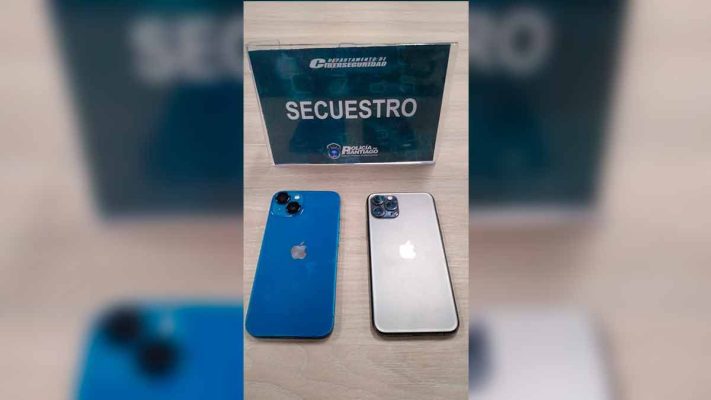 La Policía recuperó dos iPhone que habían sido robados y vendidos por 150 mil pesos